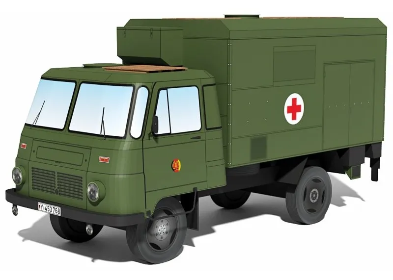 Robur LO 2002 Vojenská sanitka